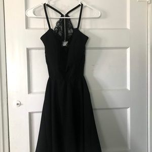 Black Dress with Lace
